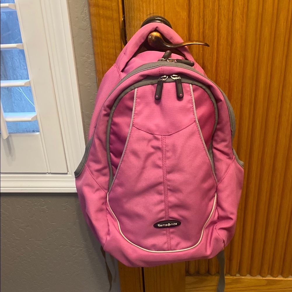 Samsonite Pink Computer Backpack